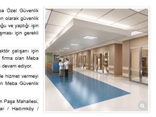 Kamu kurumu koridor alanı güvenliği
